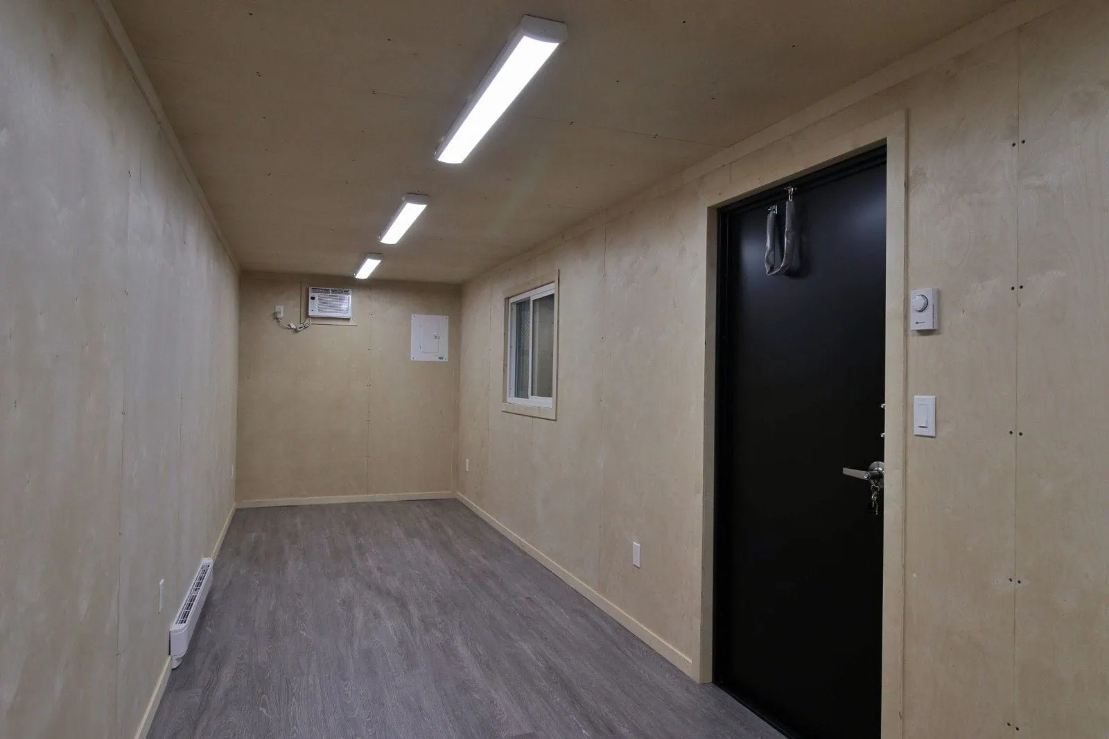 40’ Office CUBE – Wood Finished - Allied Container Services PTY LTD