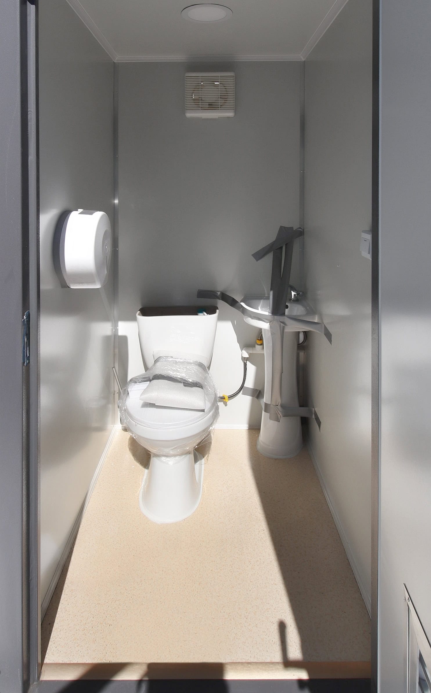 M&B | Double Stall Portable Washroom - Allied Container Services PTY LTD