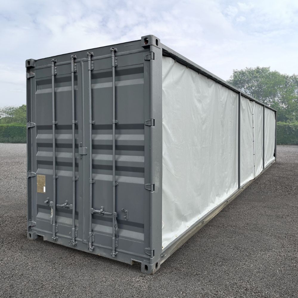 40’HC Open-Face w/Tarp System - Allied Container Services PTY LTD