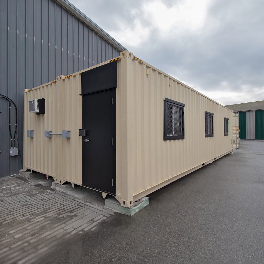 40’ x 16’ Extra Wide Custom Site Office - Allied Container Services PTY LTD