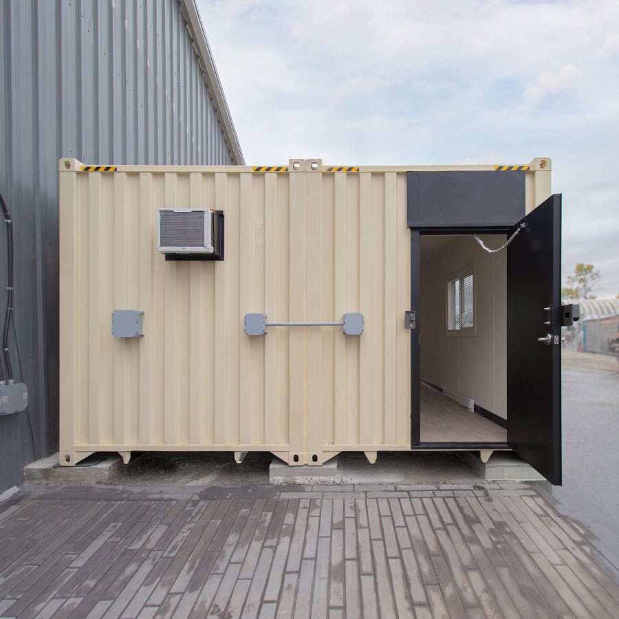 40’ x 16’ Extra Wide Custom Site Office - Allied Container Services PTY LTD