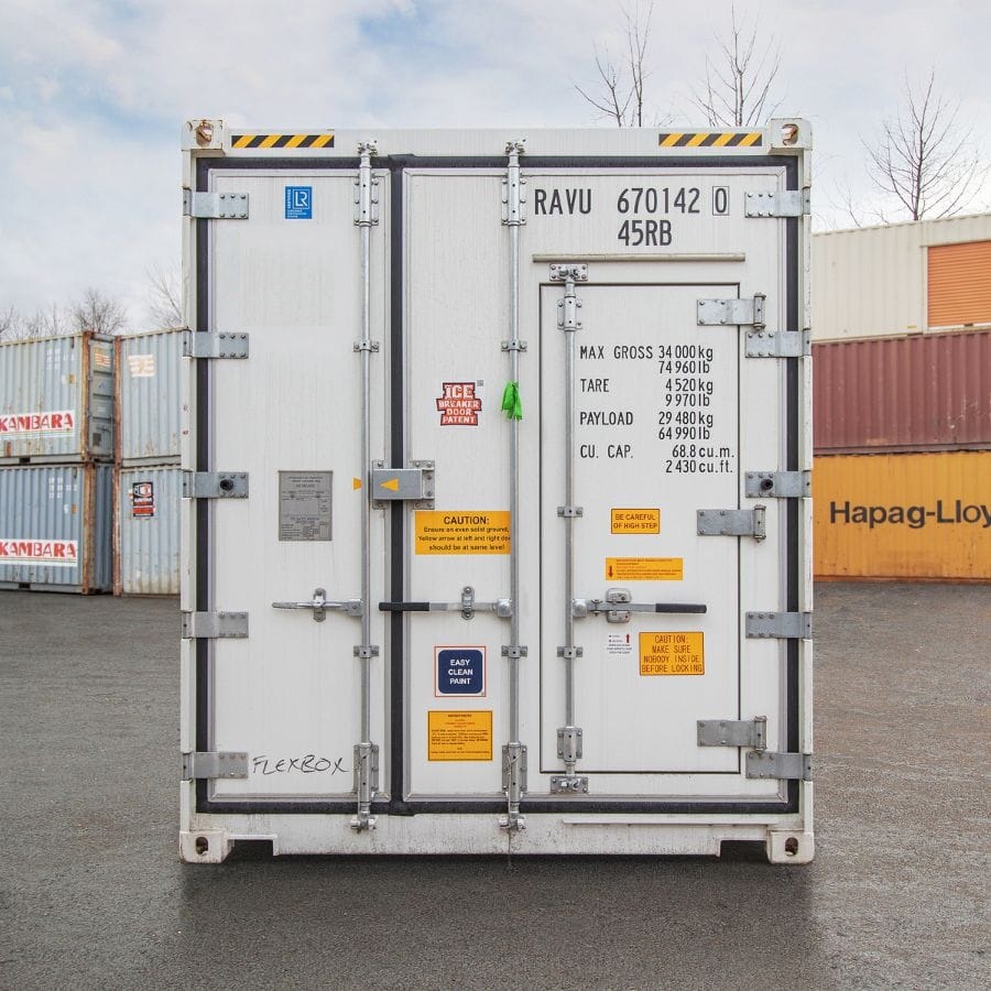 40’HC New (1-trip) Refrigerated Container (Working Reefer) - Allied Container Services PTY LTD