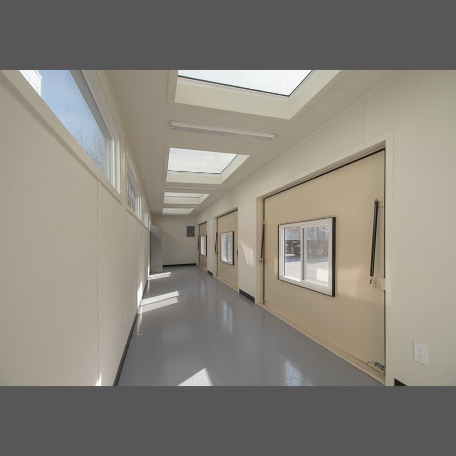 40’ Art Studio w/Flip up Doors - Allied Container Services PTY LTD