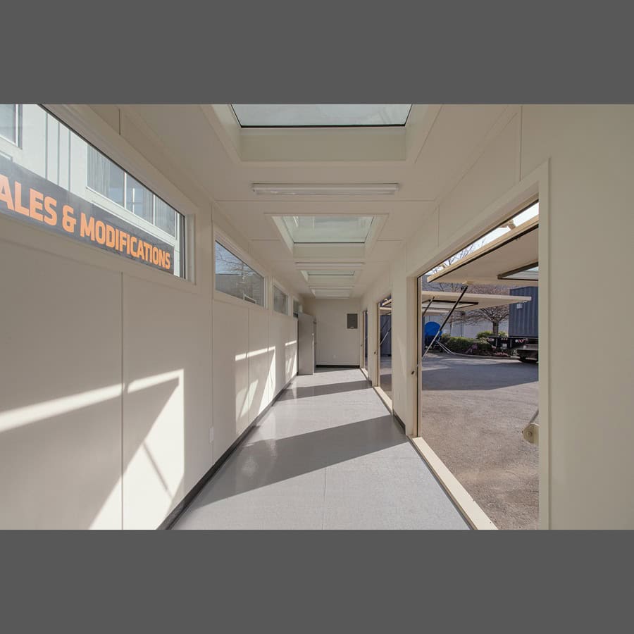 40’ Art Studio w/Flip up Doors - Allied Container Services PTY LTD