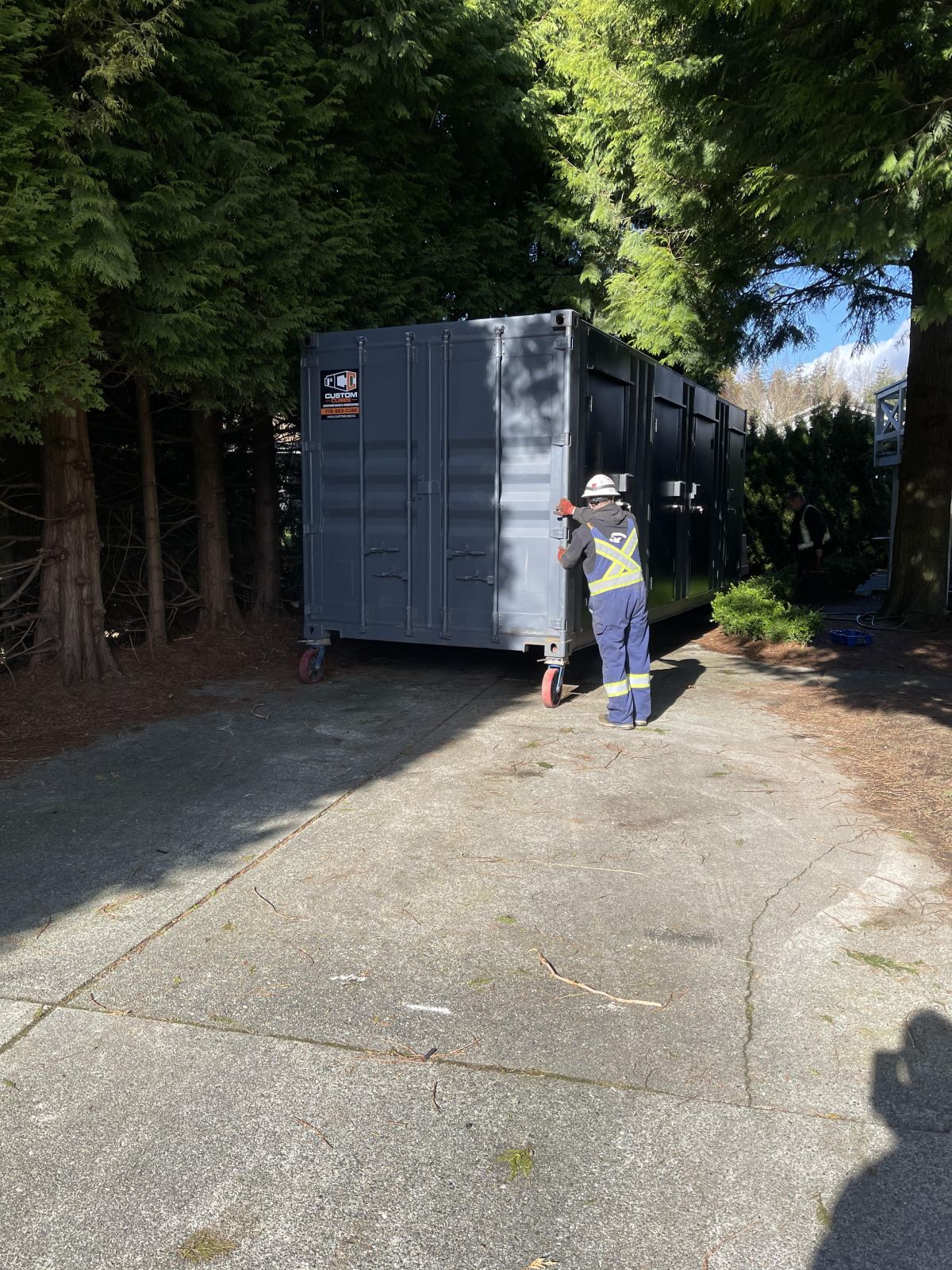 24’ Storage unit for a residential 4Plex - Allied Container Services PTY LTD