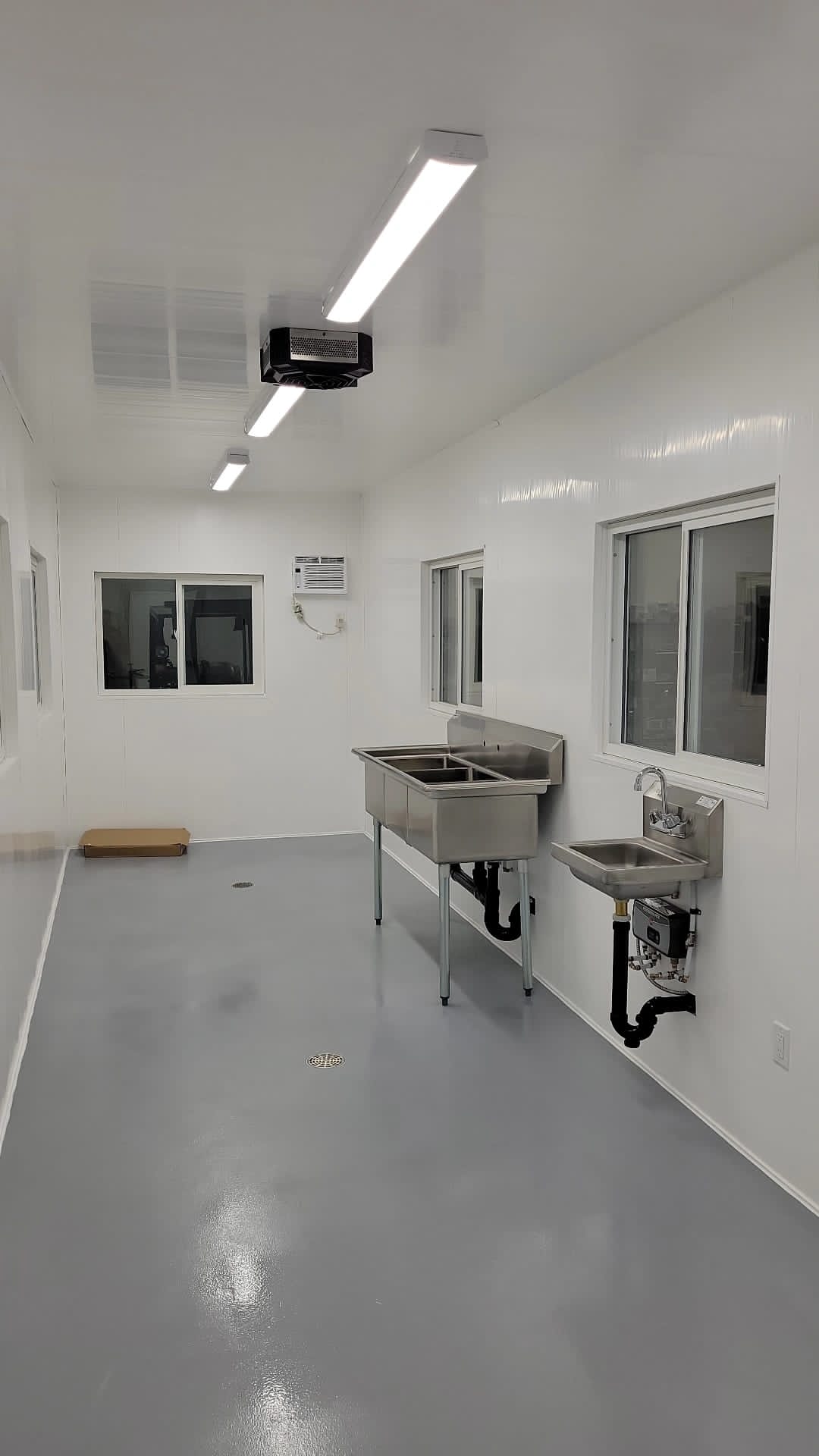 Food Processing Unit With Walk in Cooler - Allied Container Services PTY LTD
