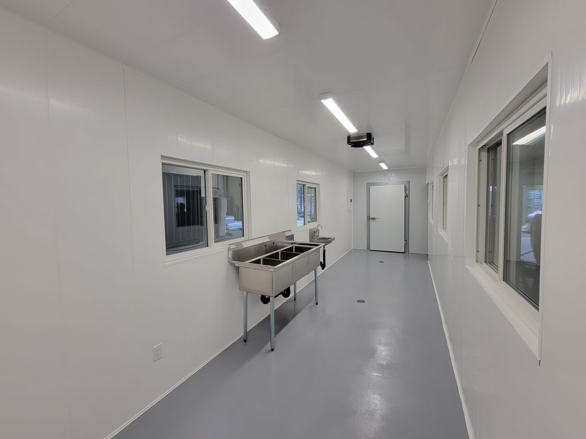 Food Processing Unit With Walk in Cooler - Allied Container Services PTY LTD