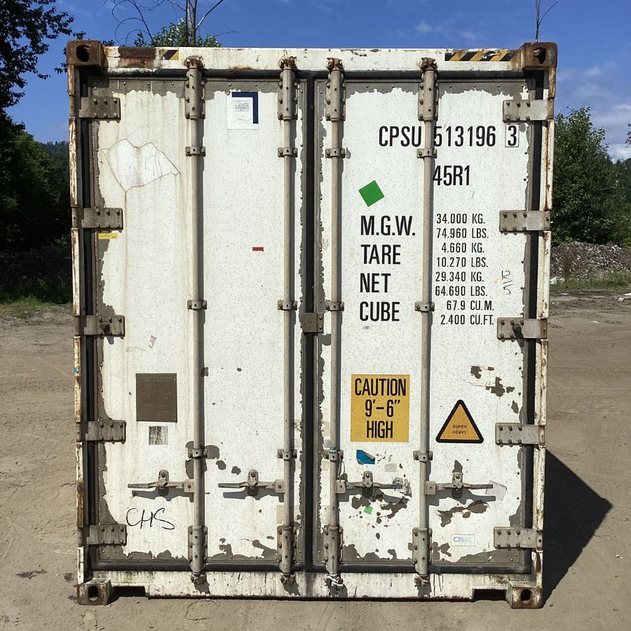 40’HC Non-Working Reefer (DMG) - Allied Container Services PTY LTD