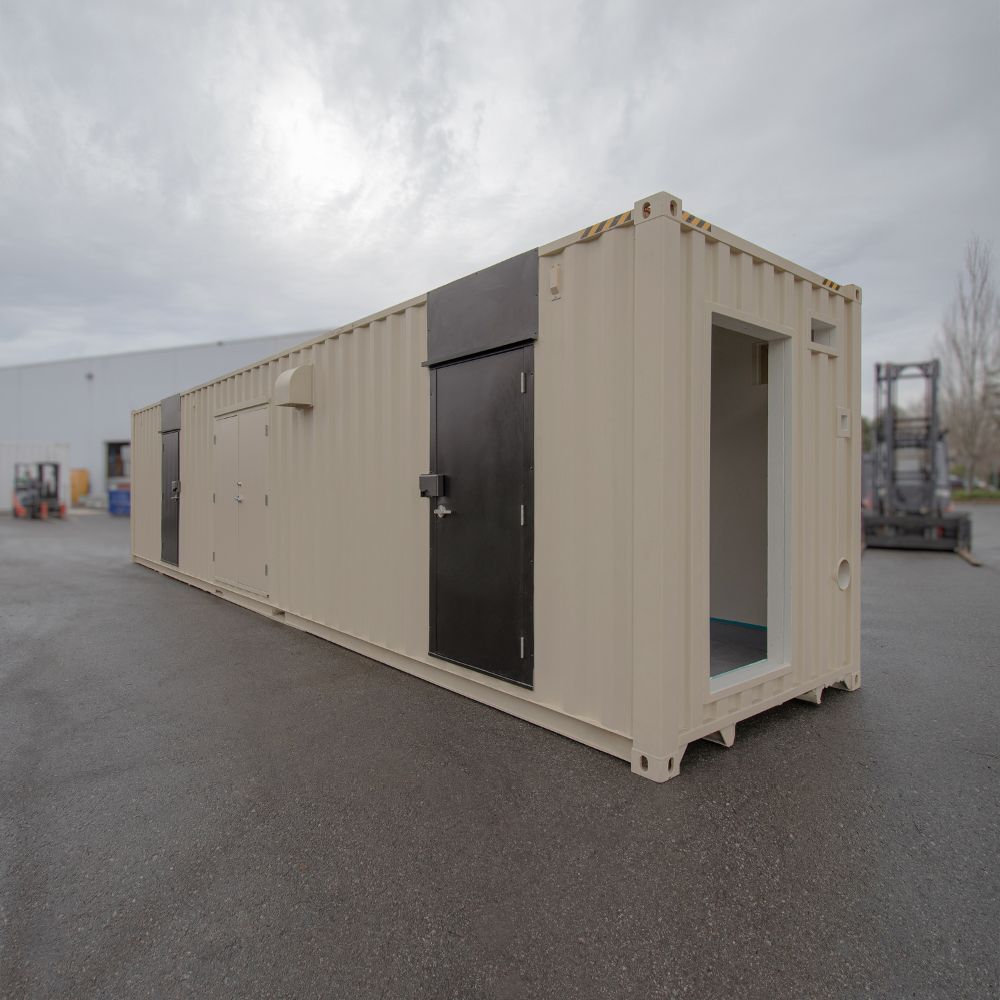 40’ Custom Industrial Container - Allied Container Services PTY LTD