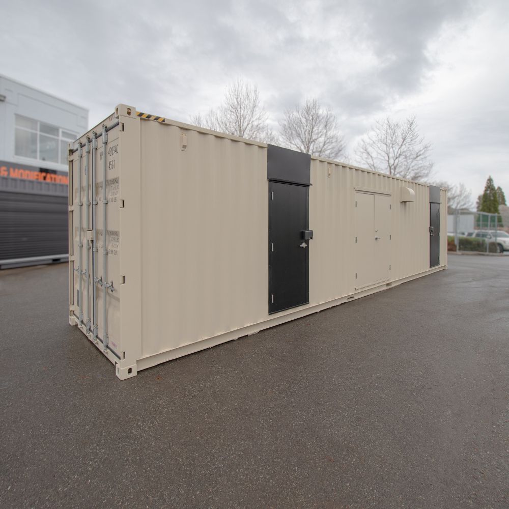 40’ Custom Industrial Container - Allied Container Services PTY LTD