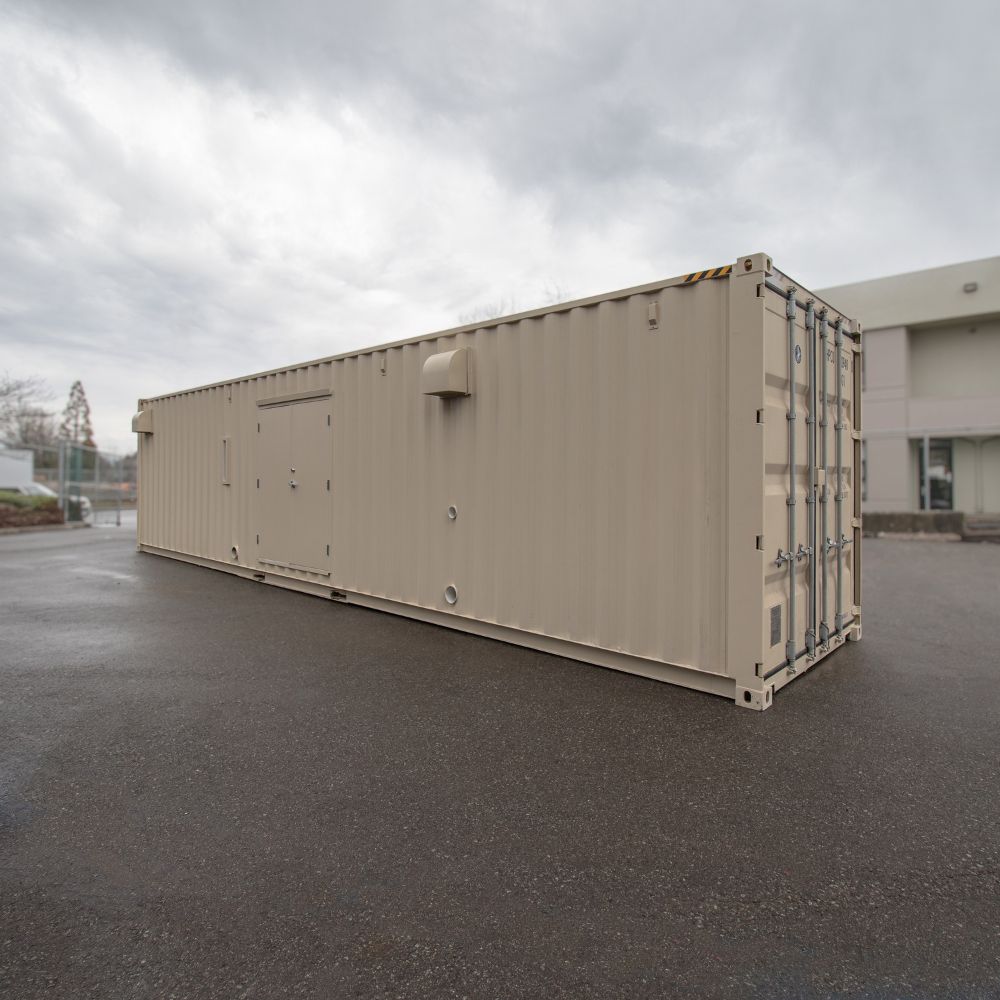 40’ Custom Industrial Container - Allied Container Services PTY LTD