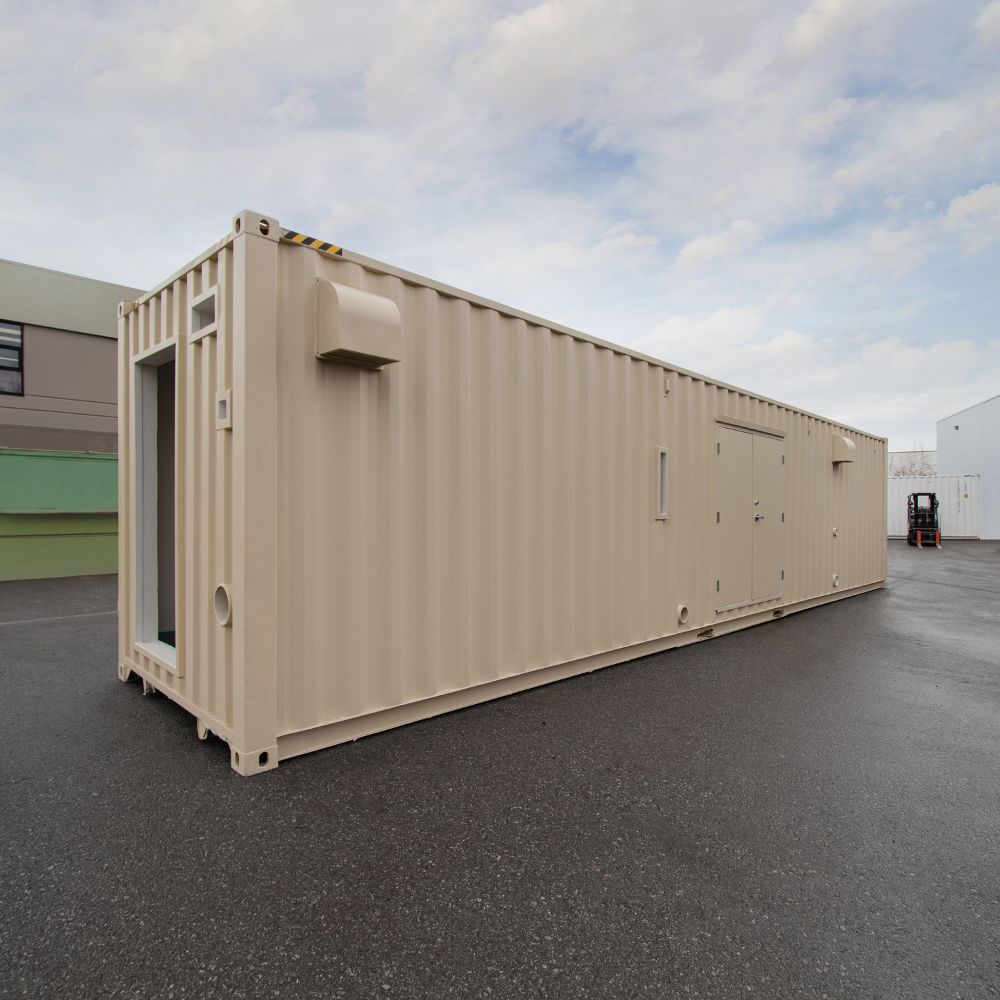 40’ Custom Industrial Container - Allied Container Services PTY LTD
