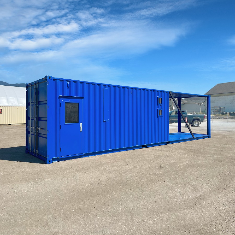 40’ Custom Equipment Enclosure - Allied Container Services PTY LTD